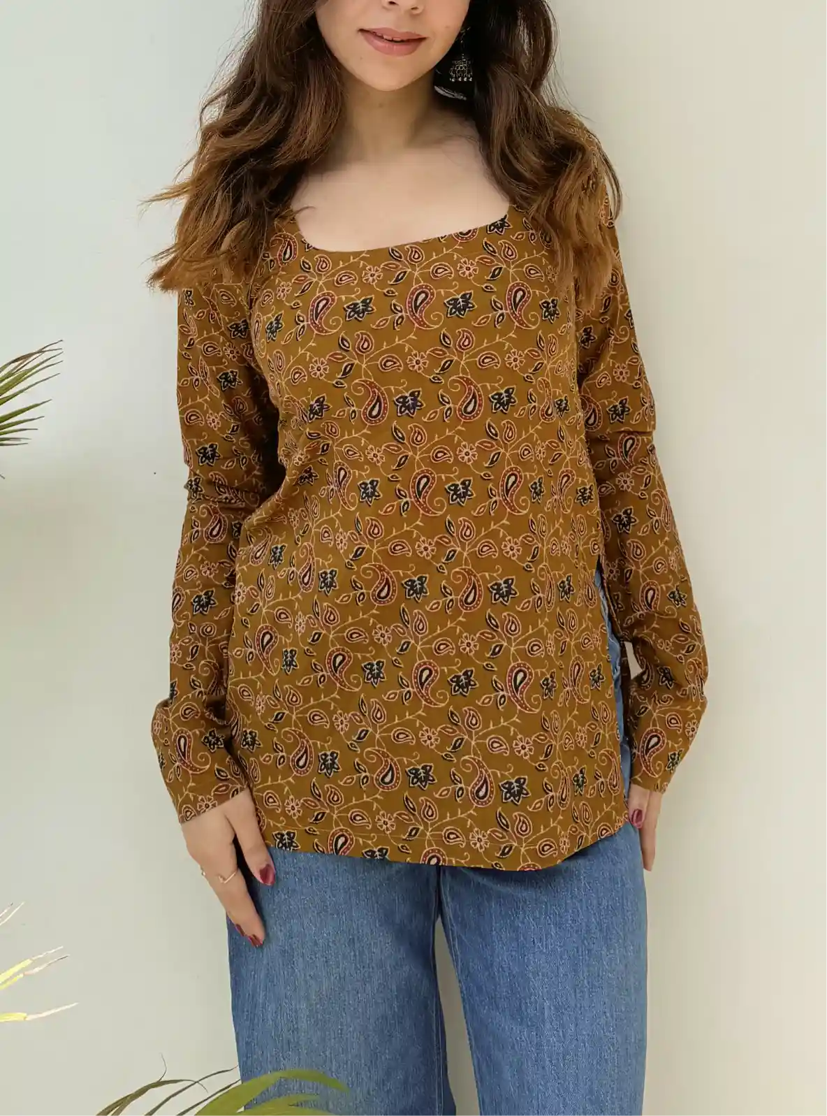 Fariha Boat Neck Kurti
