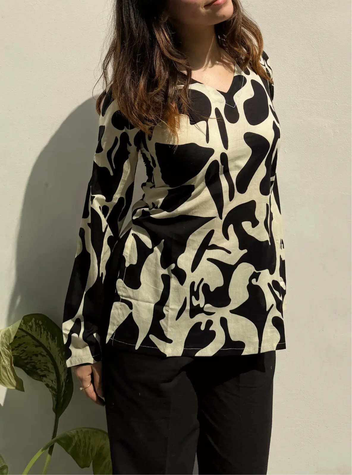 Haseen Bell Sleeves Kurti