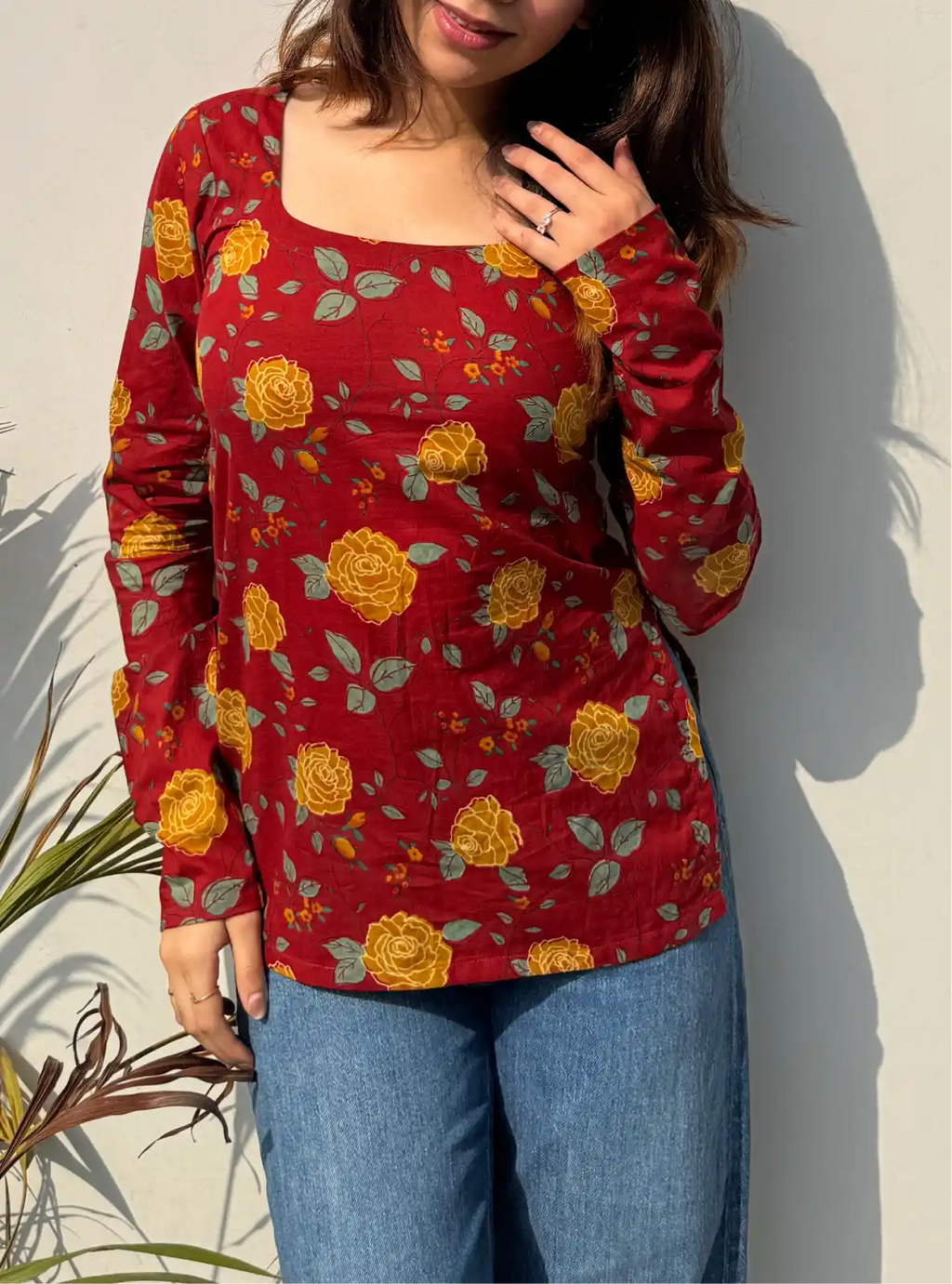 Kashish Boat Neck Kurti