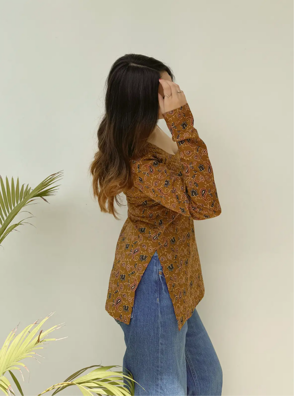Fariha Boat Neck Kurti