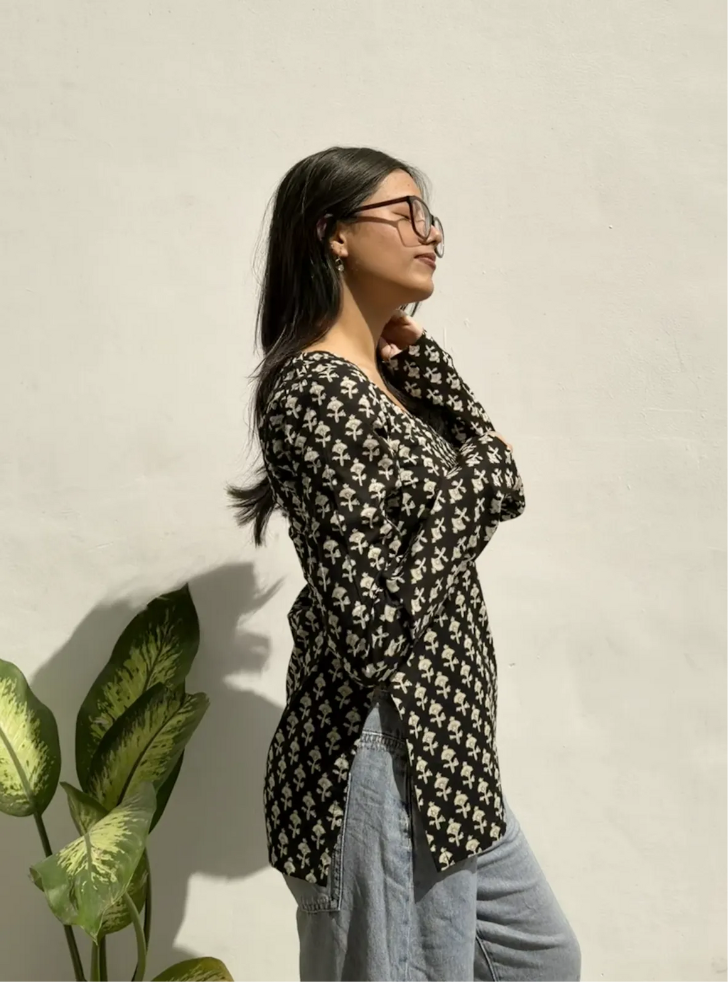 Noorika Boat Neck Kurti