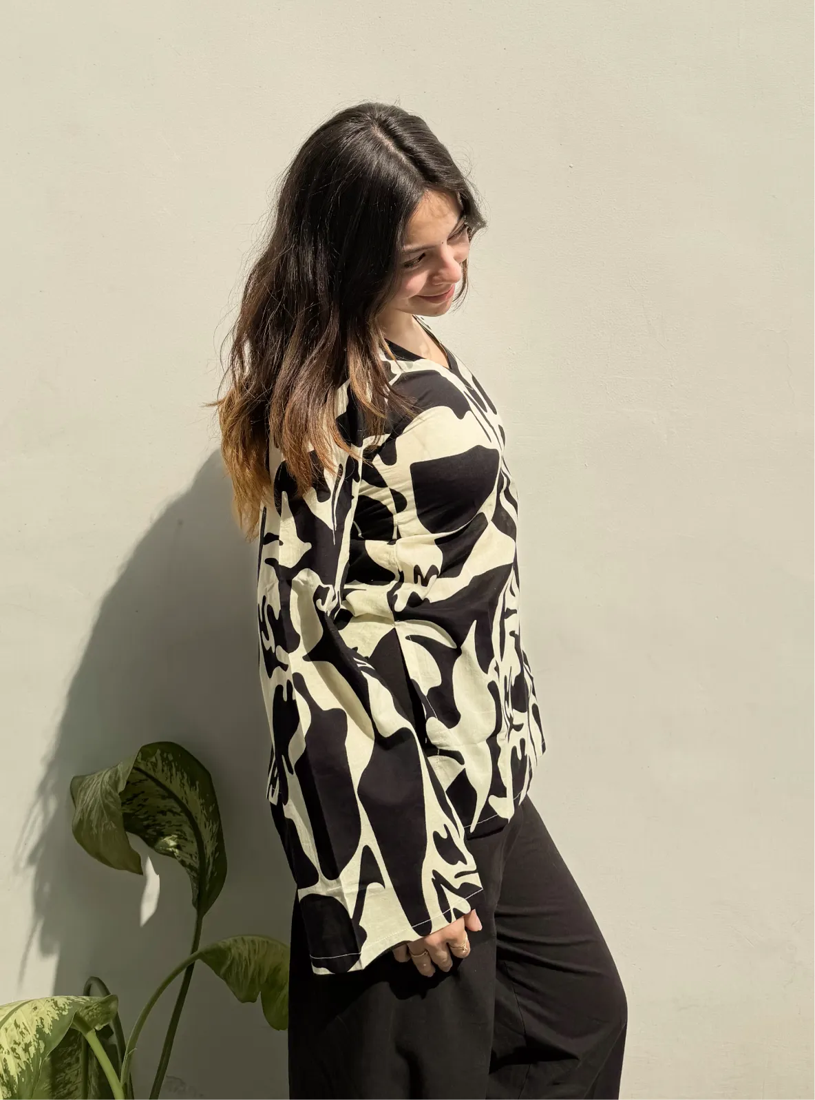 Haseen Bell Sleeves Kurti