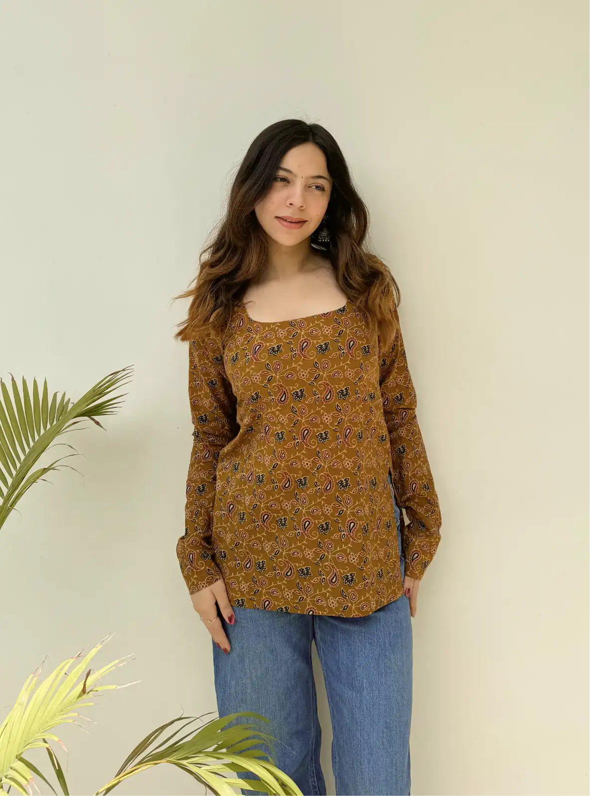Fariha Boat Neck Kurti