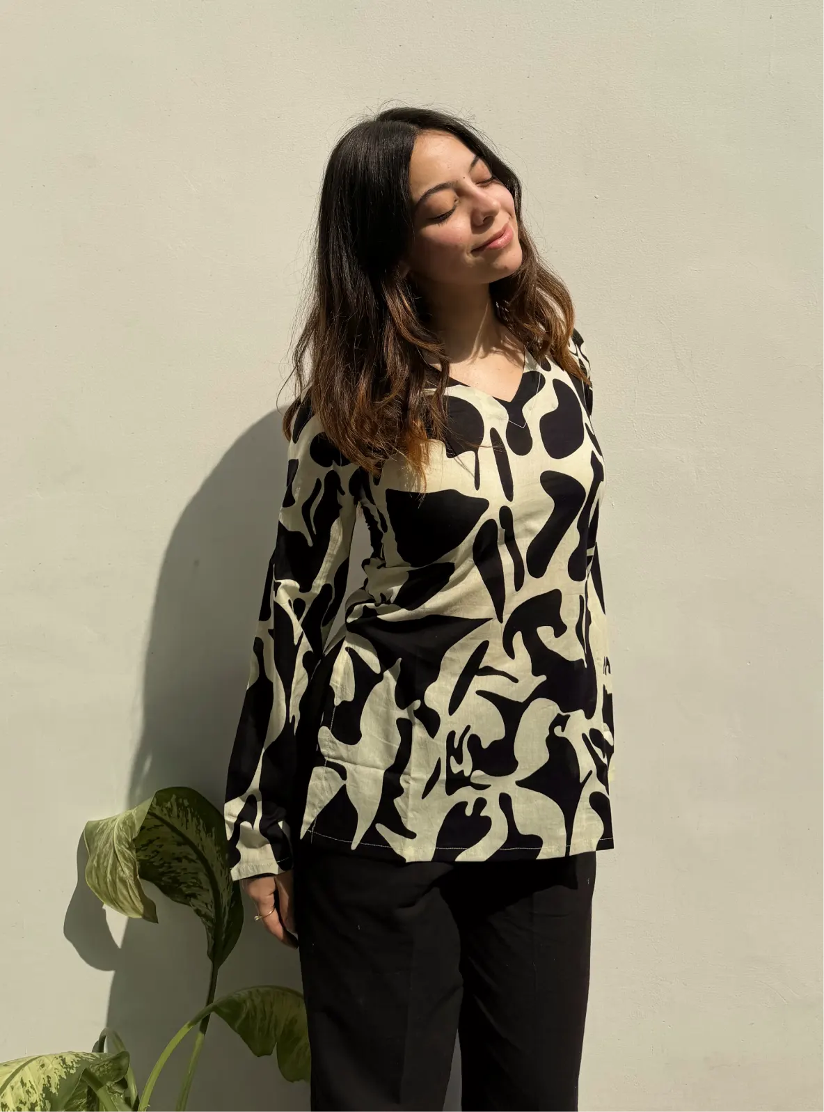 Haseen Bell Sleeves Kurti
