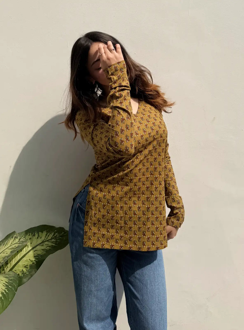 Kritika Straight Sleeves Kurti