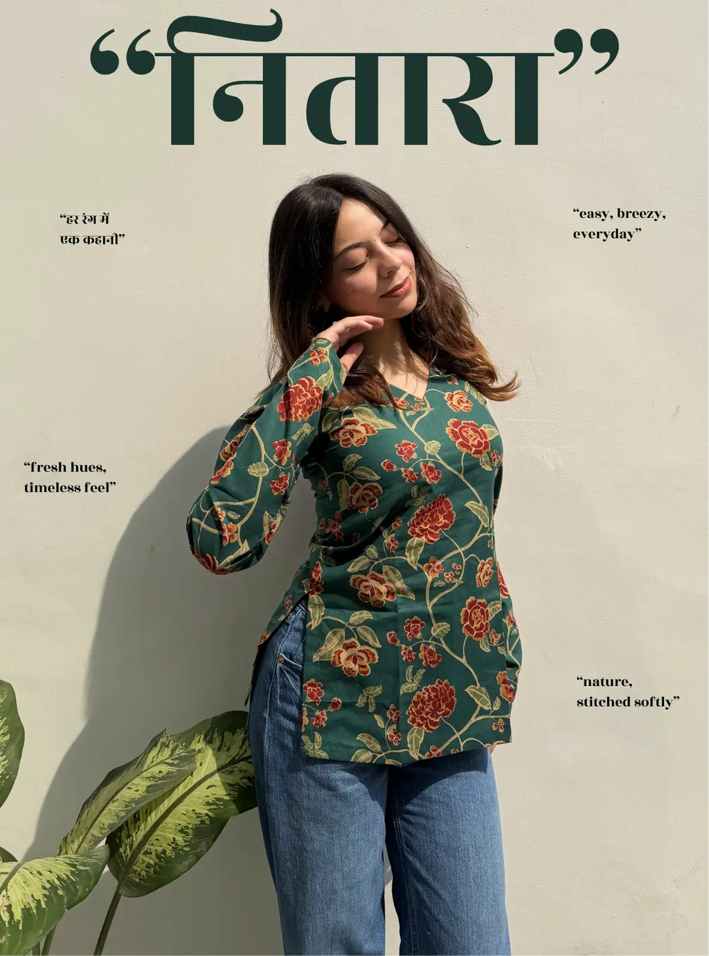 Nitara Straight Sleeves Kurti