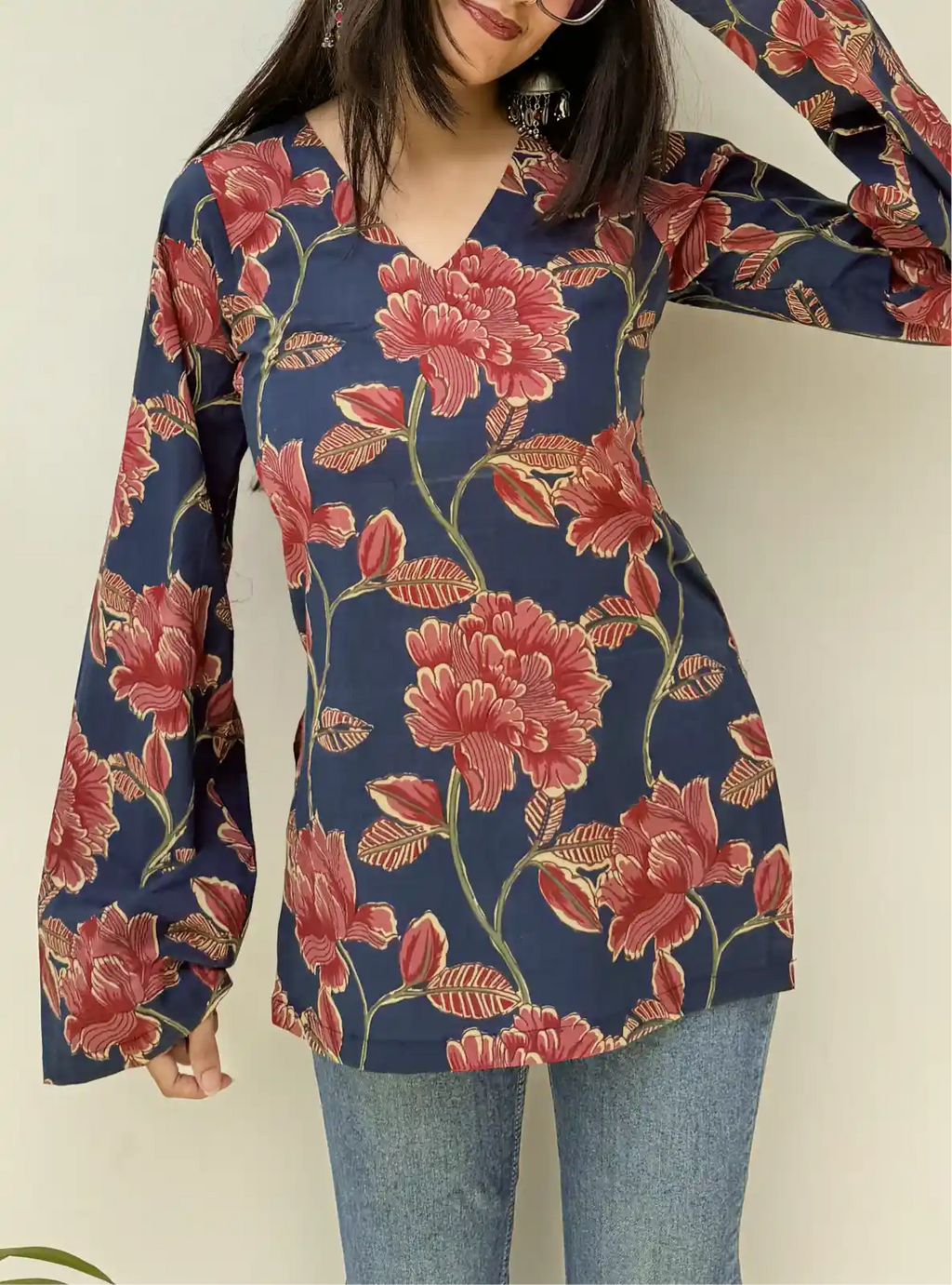 Tamanna Bell Sleeves Kurti