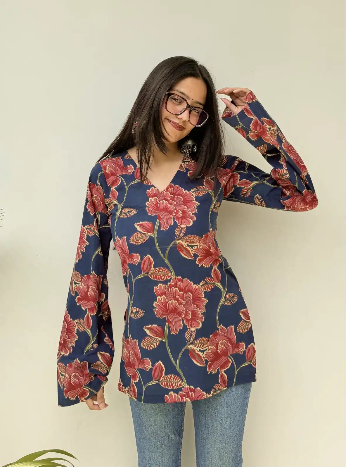Tamanna Bell Sleeves Kurti