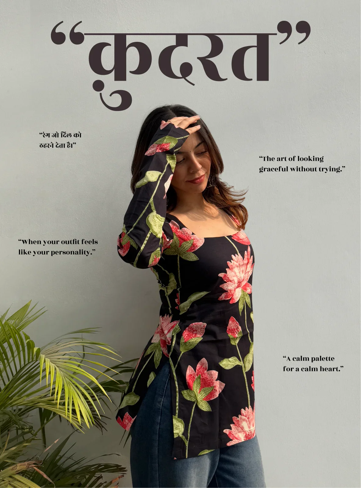 Kudrat Square Neck Kurti
