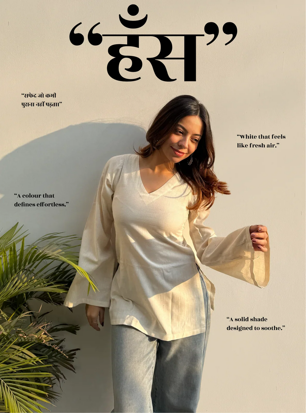 Hans Bell Sleeves Kurti