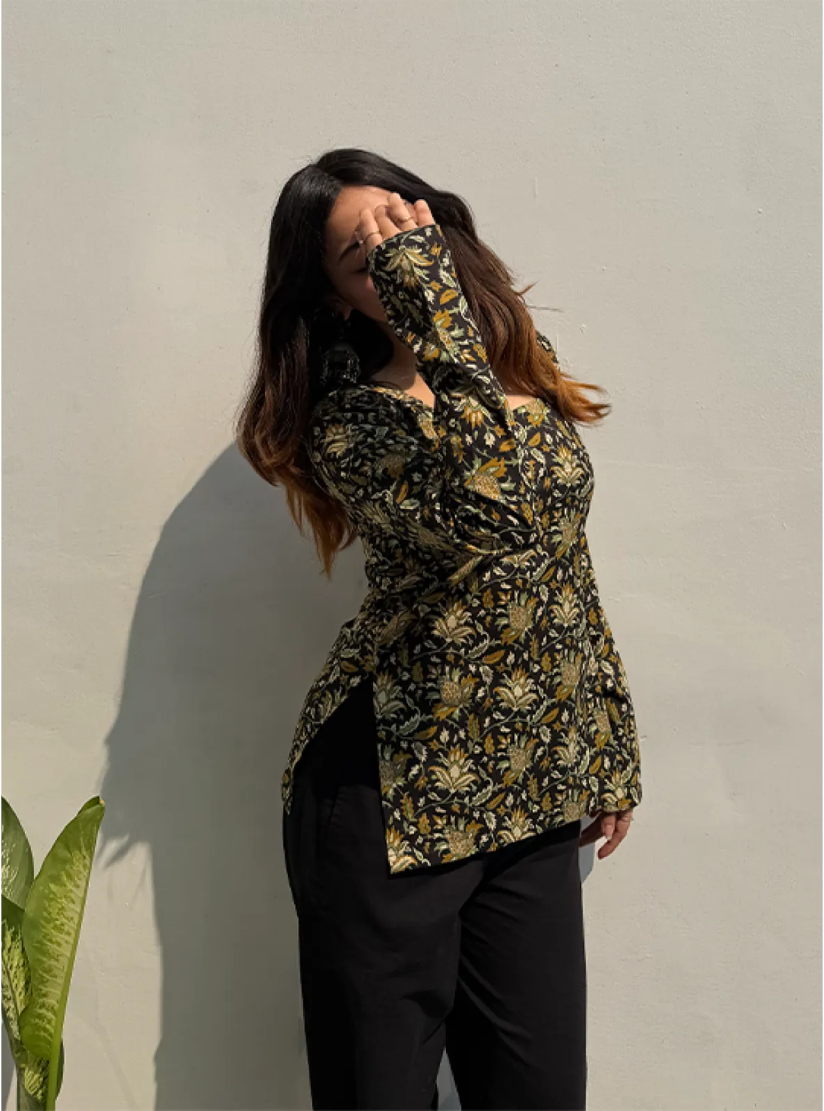 Paheli Square Neck Kurti