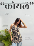 Koyal Adah Halter Neck Kurti by Evara