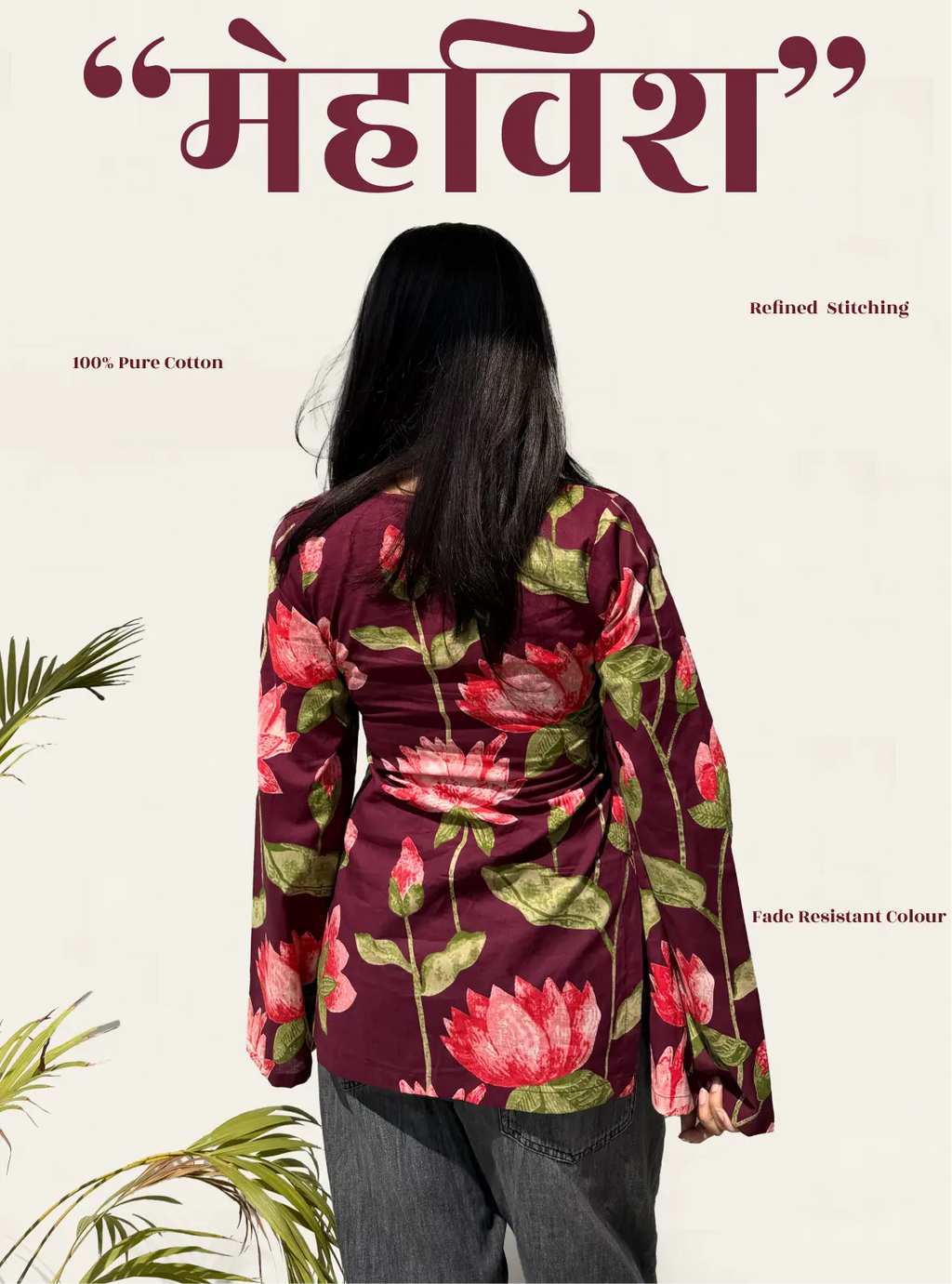 Mehwish Bell Sleeves Kurti