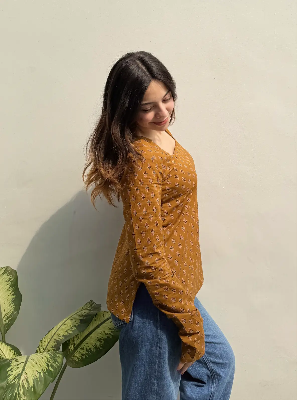 Yukta Square Neck Kurti