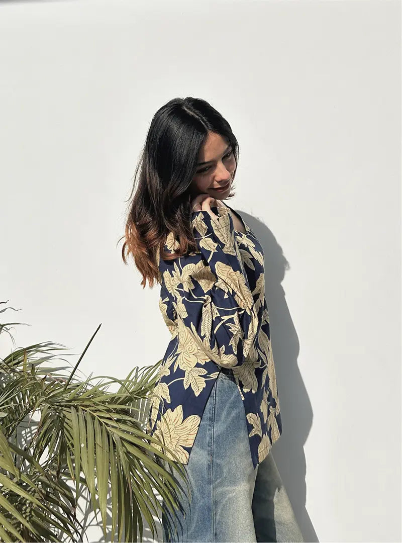 Raina Bell Sleeves Kurti