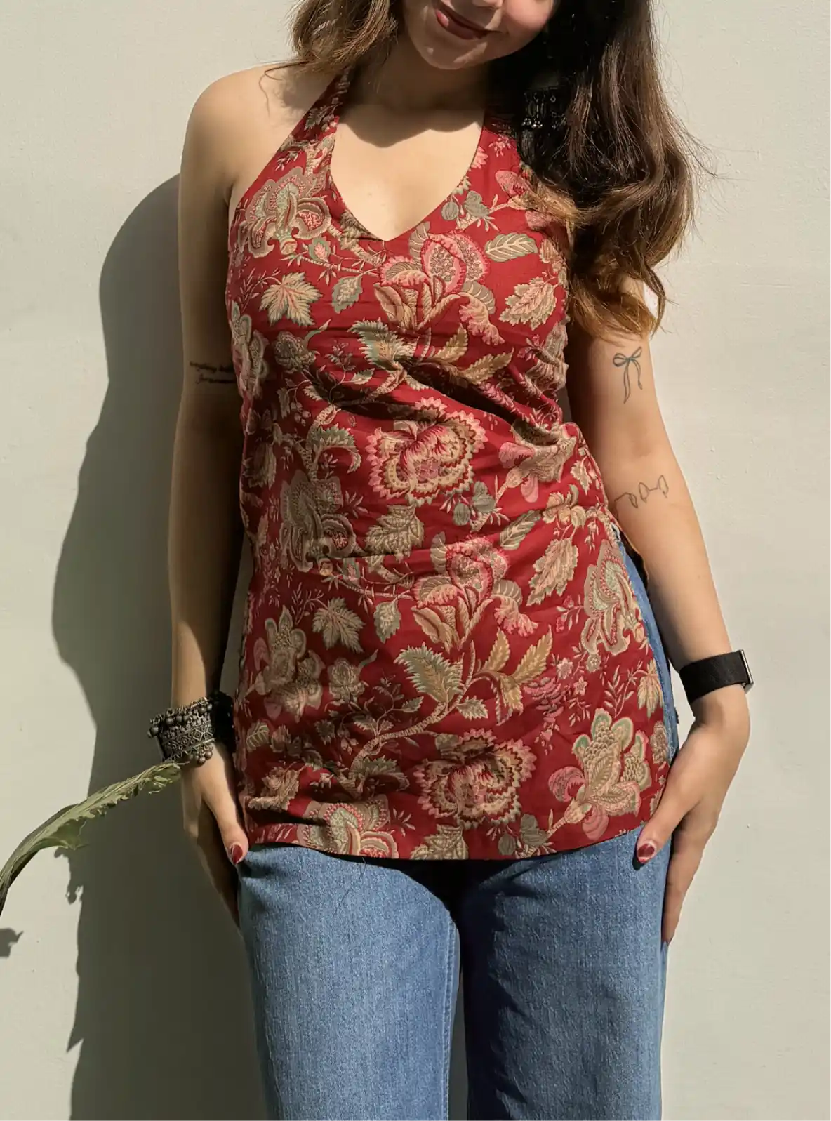 Ruhi Halter Neck Kurti
