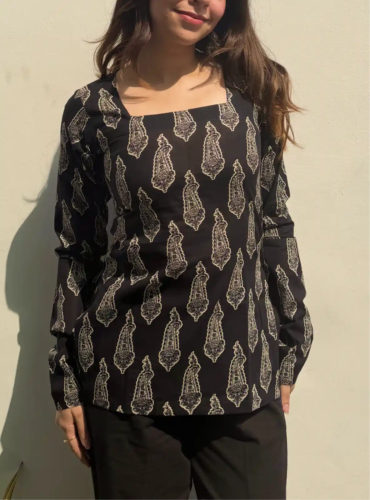Nyra Square Neck Kurti