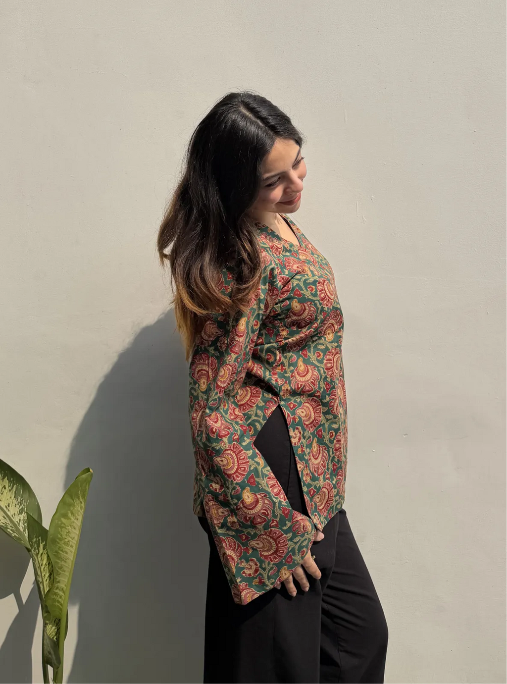 Aanchal Bell Sleeves Kurti