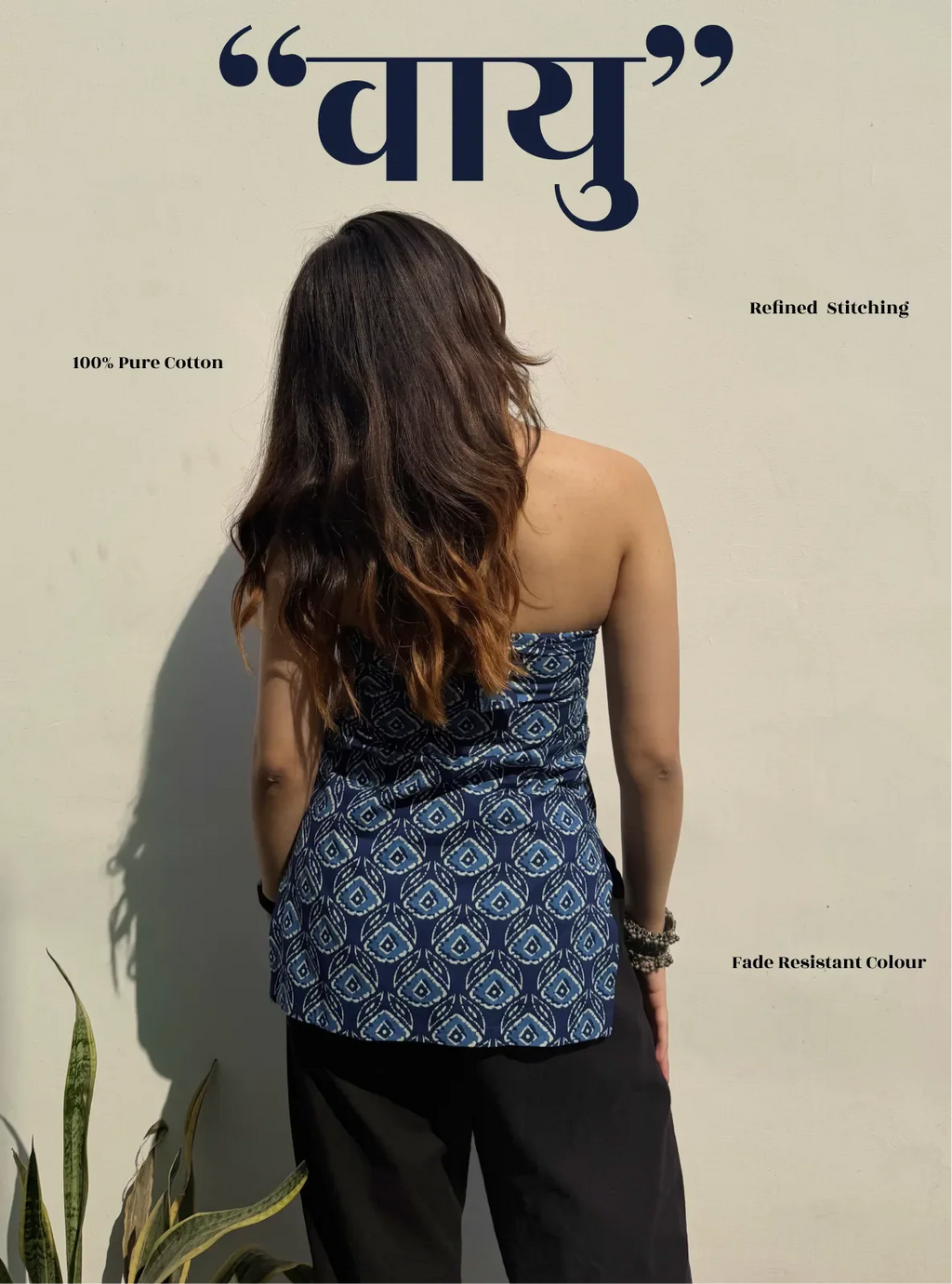 Vayu Halter Neck Kurti
