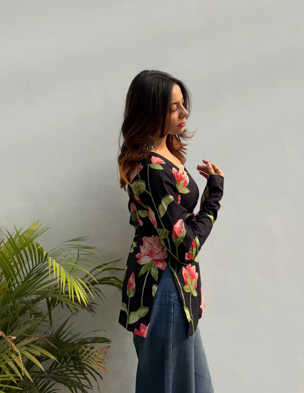 Kudrat Square Neck Kurti