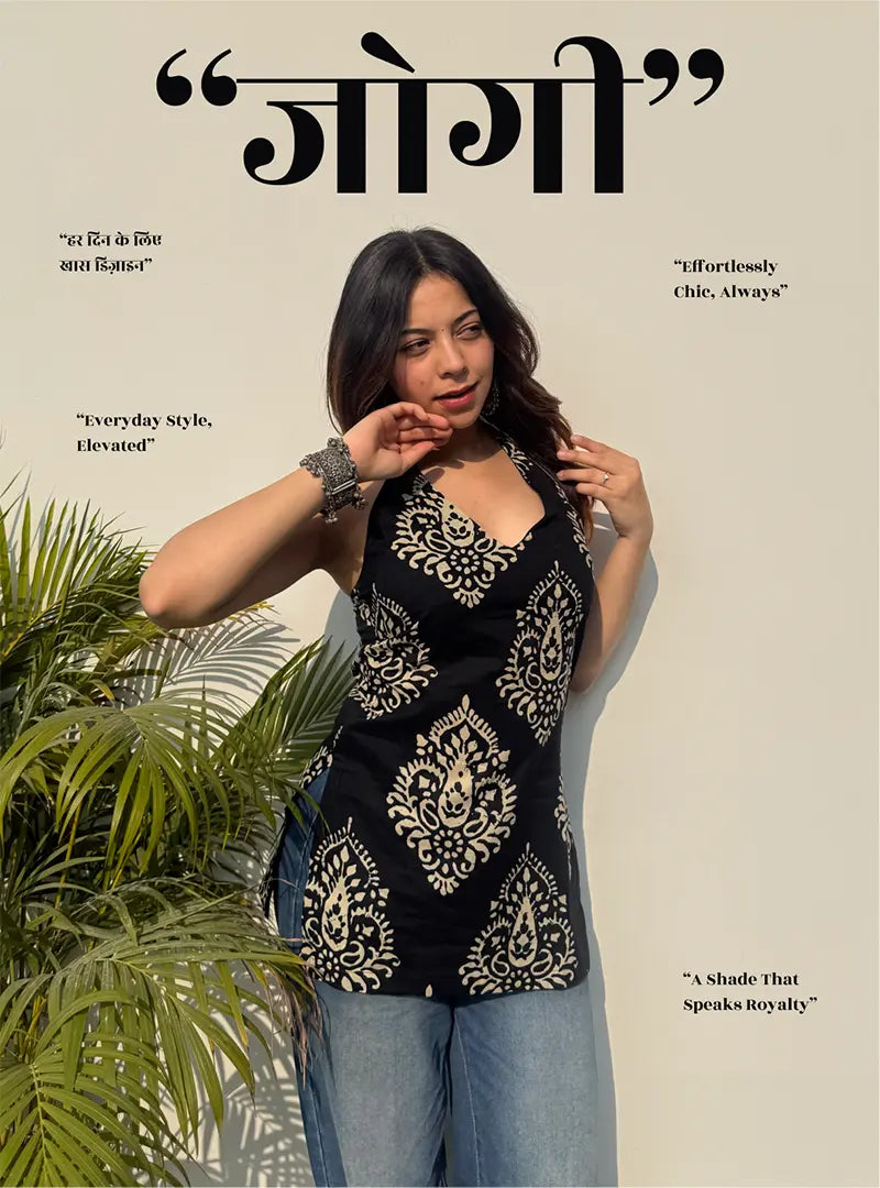 Jogi Halter Neck Kurti