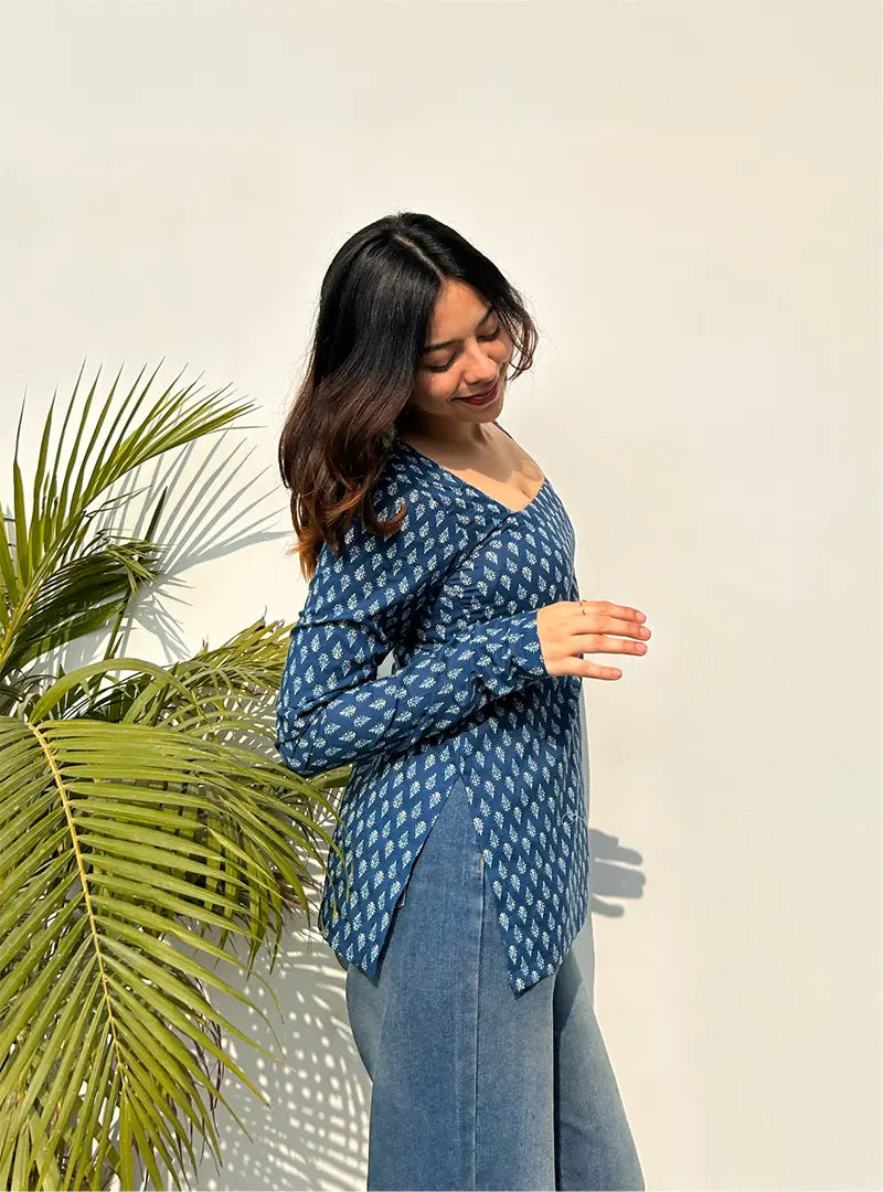 Manzil Square Neck Kurti