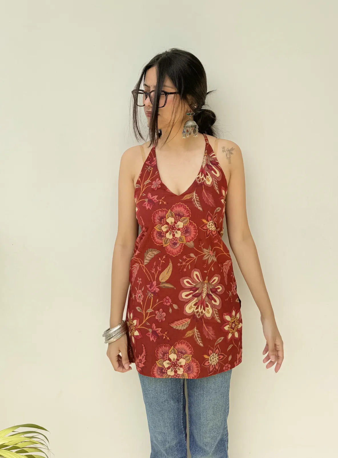 Sana Halter Neck Kurti