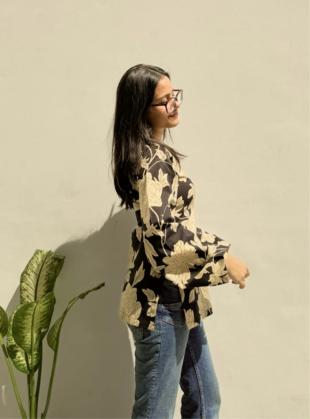 Kangna Bell Sleeves Kurti