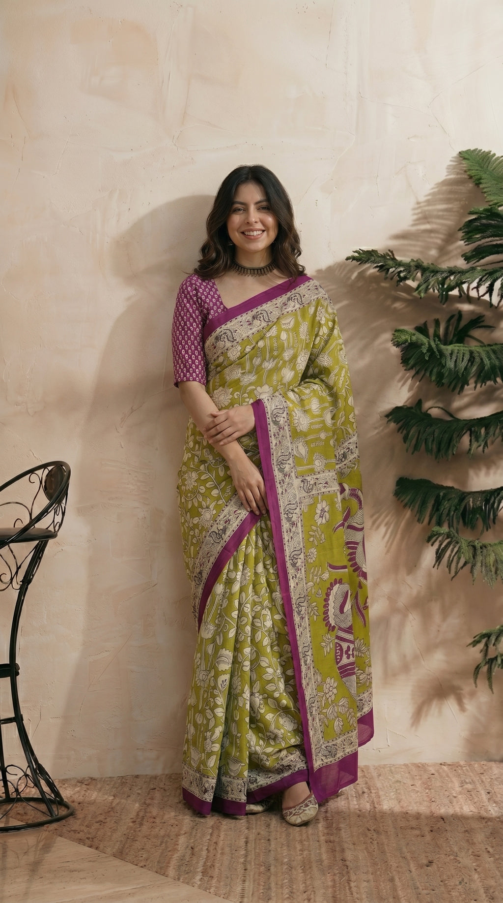 Light Green Saree