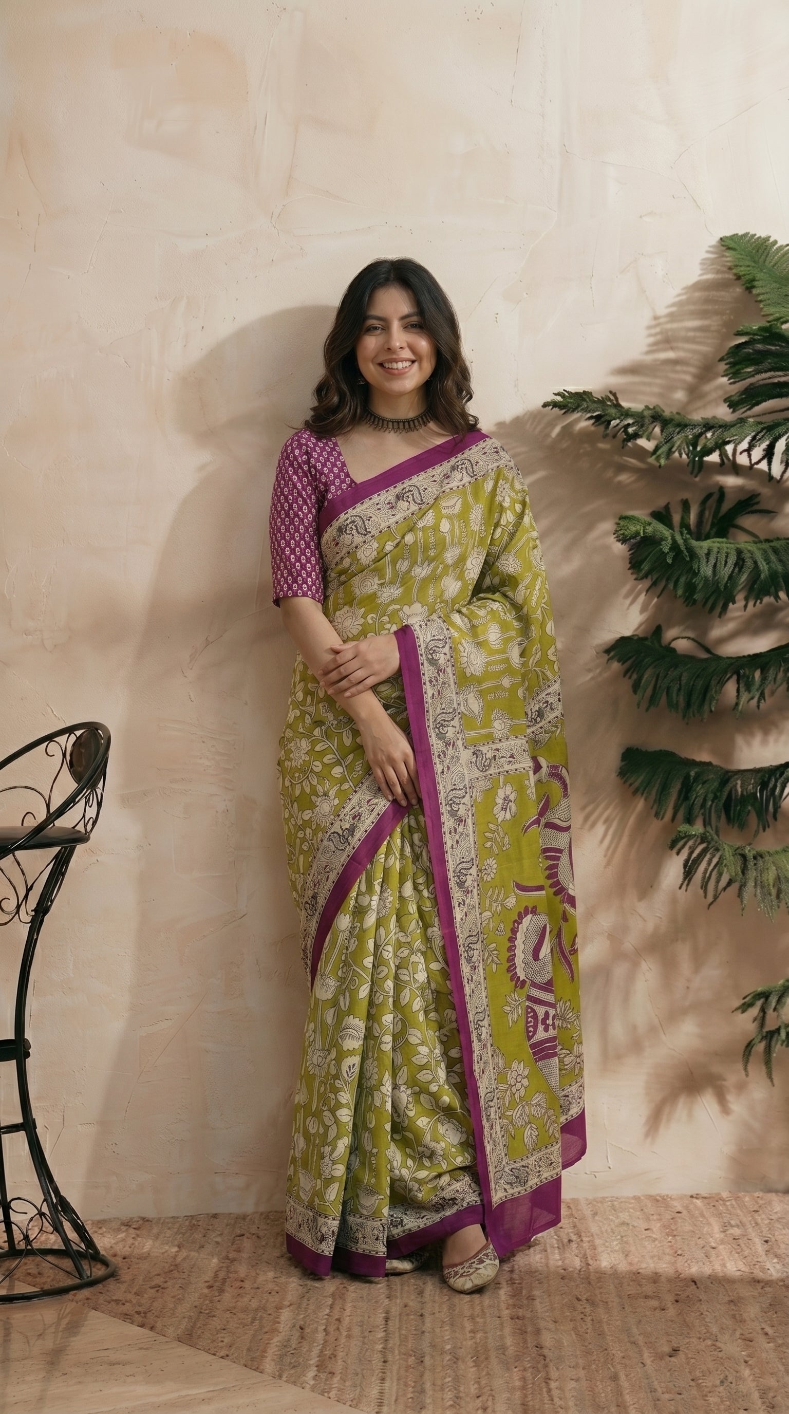 Light Green Saree