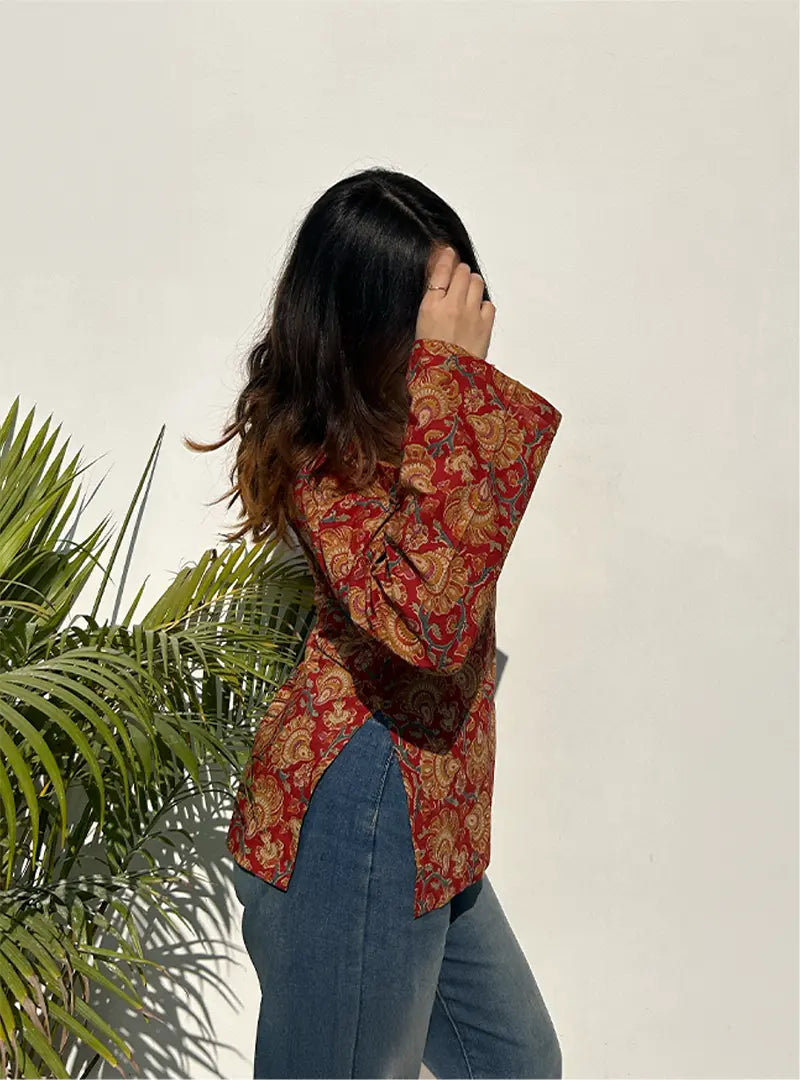 Kavya Bell Sleeves Kurti