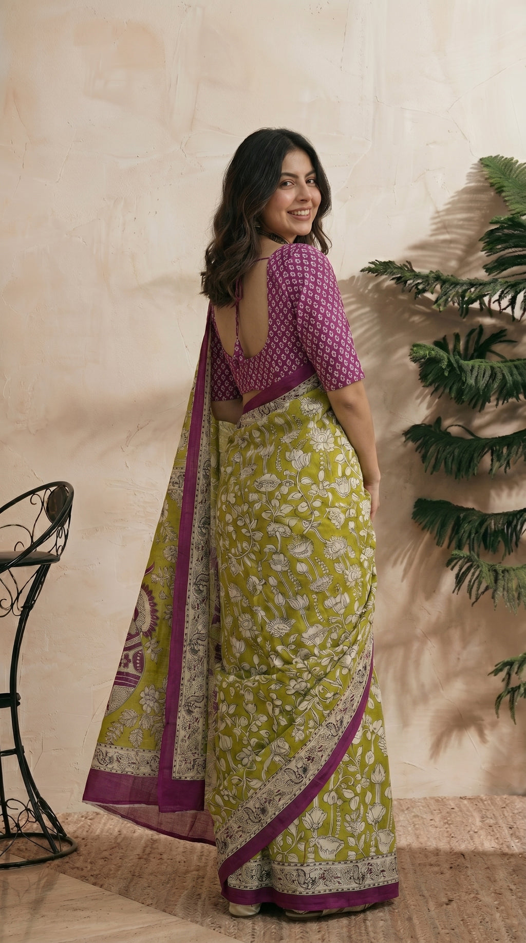 Light Green Saree