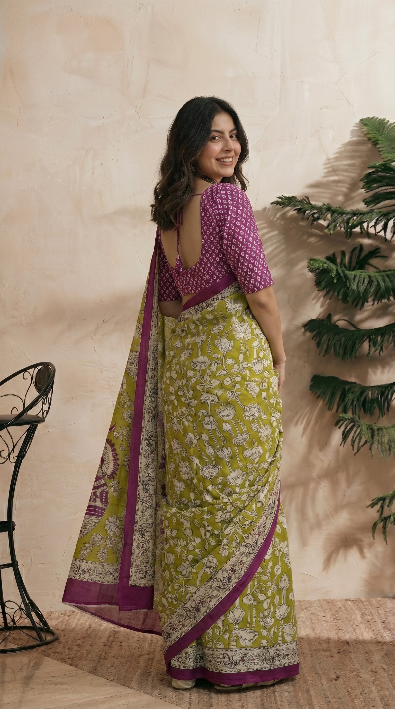 Light Green Saree