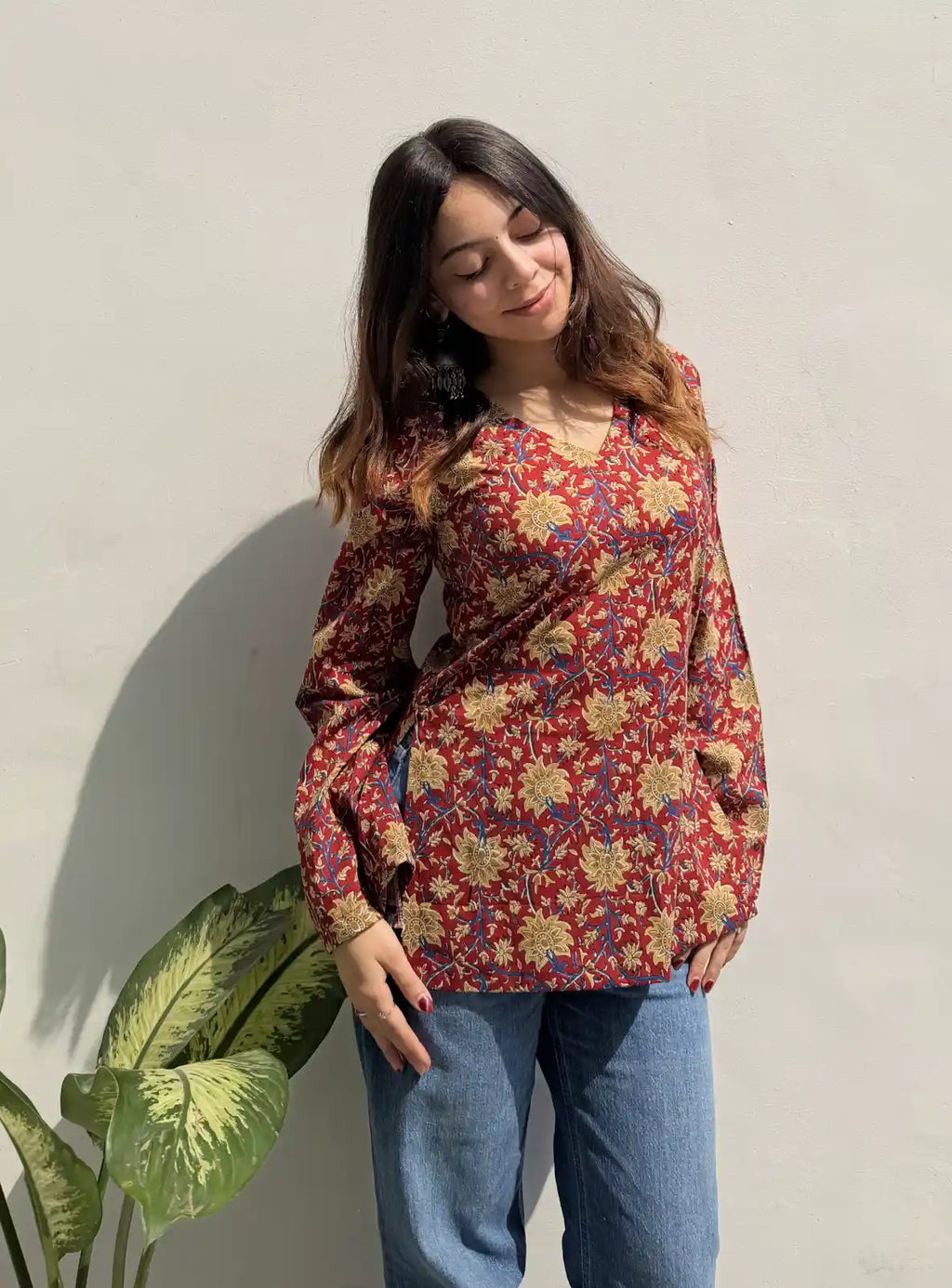 Chhavi Bell Sleeves Kurti