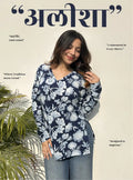 Alisha Straight Sleeves Kurti