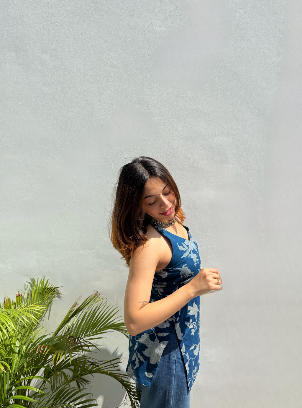 Alana Halter Neck Kurti