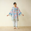 Petals Daydream Fine Slub Cotton Farsi Set - Ivory
