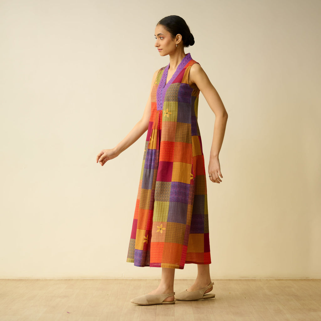 Aurora Loom Fine Slub Cotton Dress - Many Hues