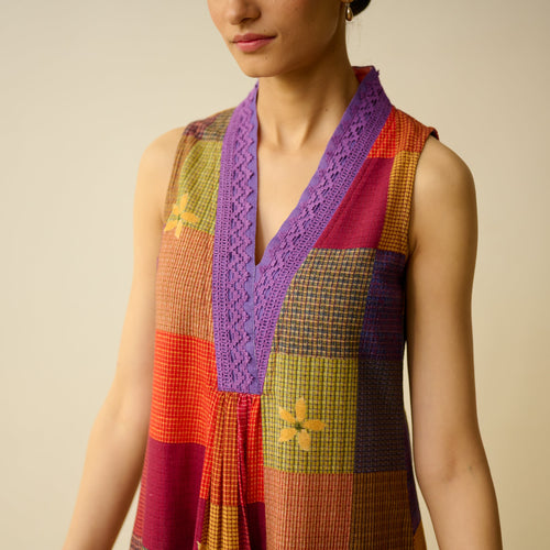 Aurora Loom Fine Slub Cotton Dress - Many Hues