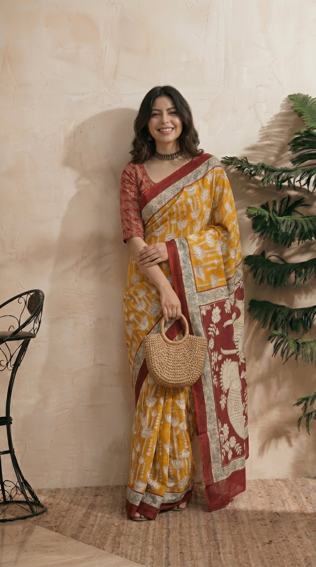Yellow Saree