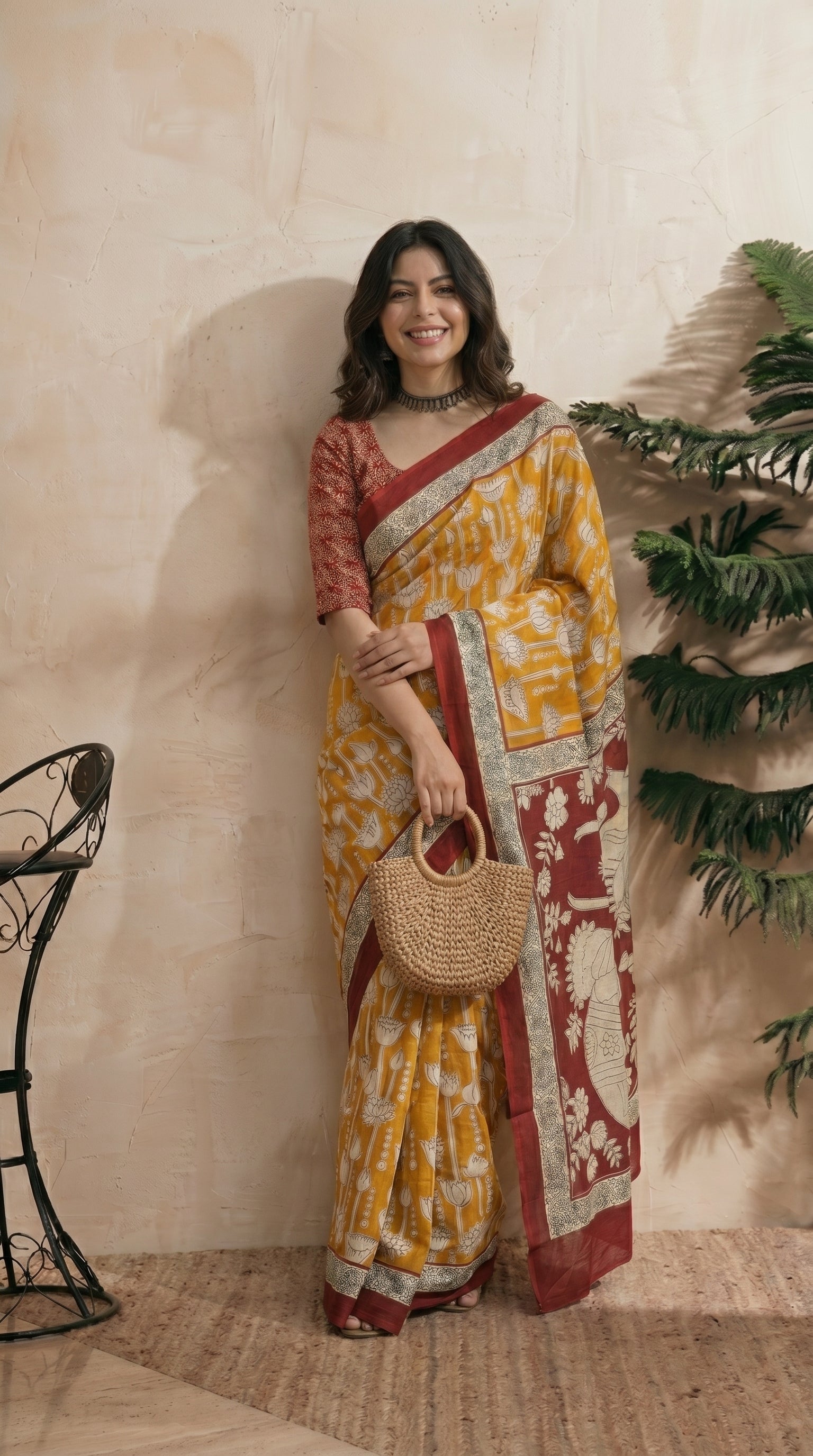 Yellow Saree