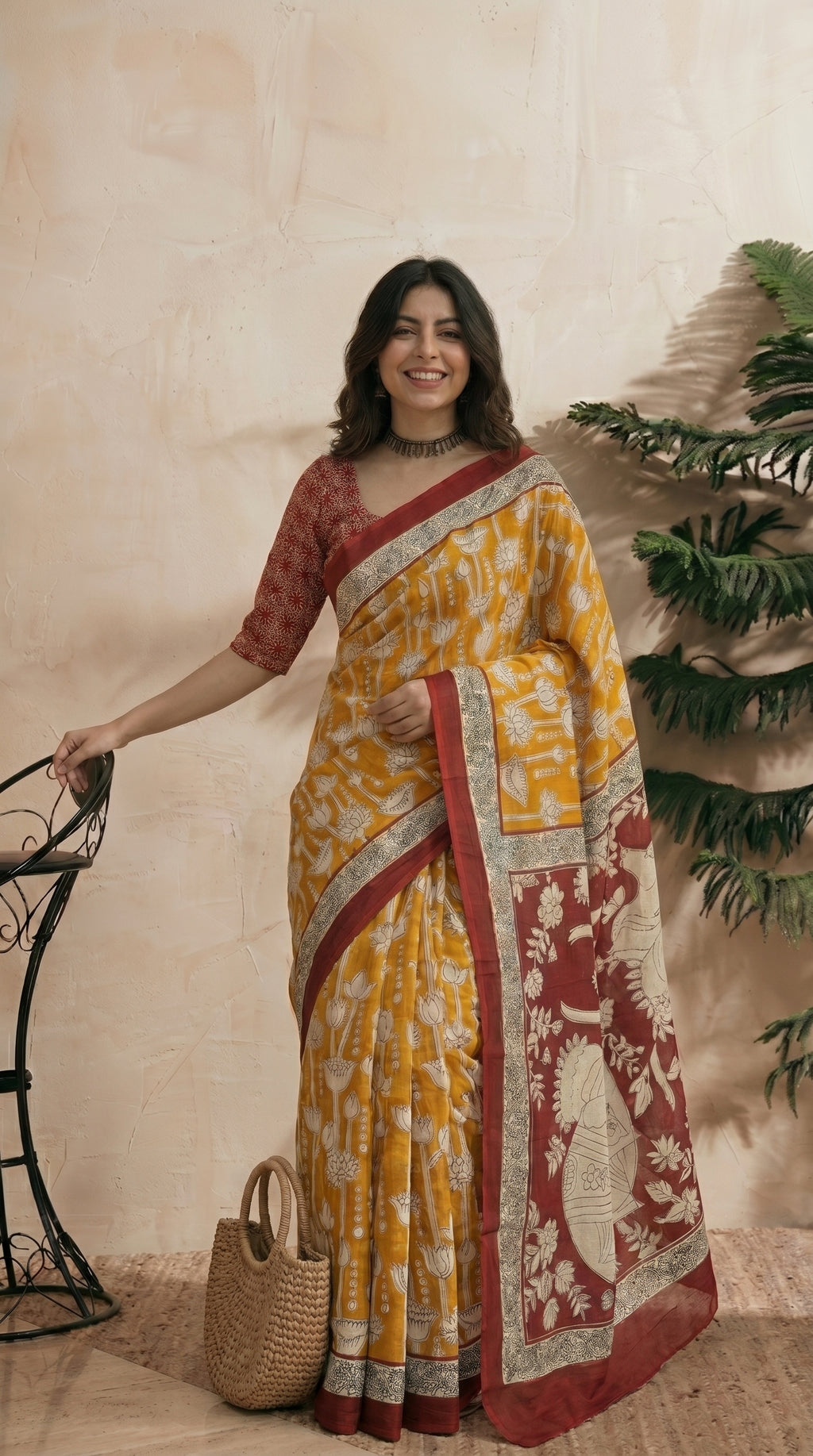 Yellow Saree