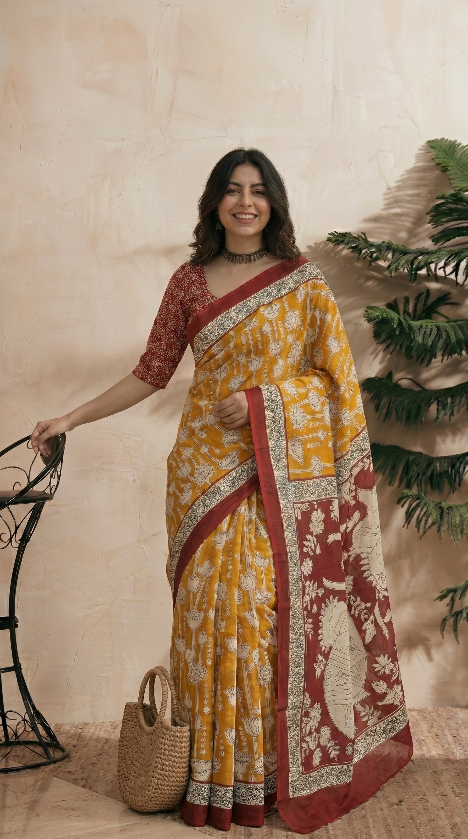Yellow Saree