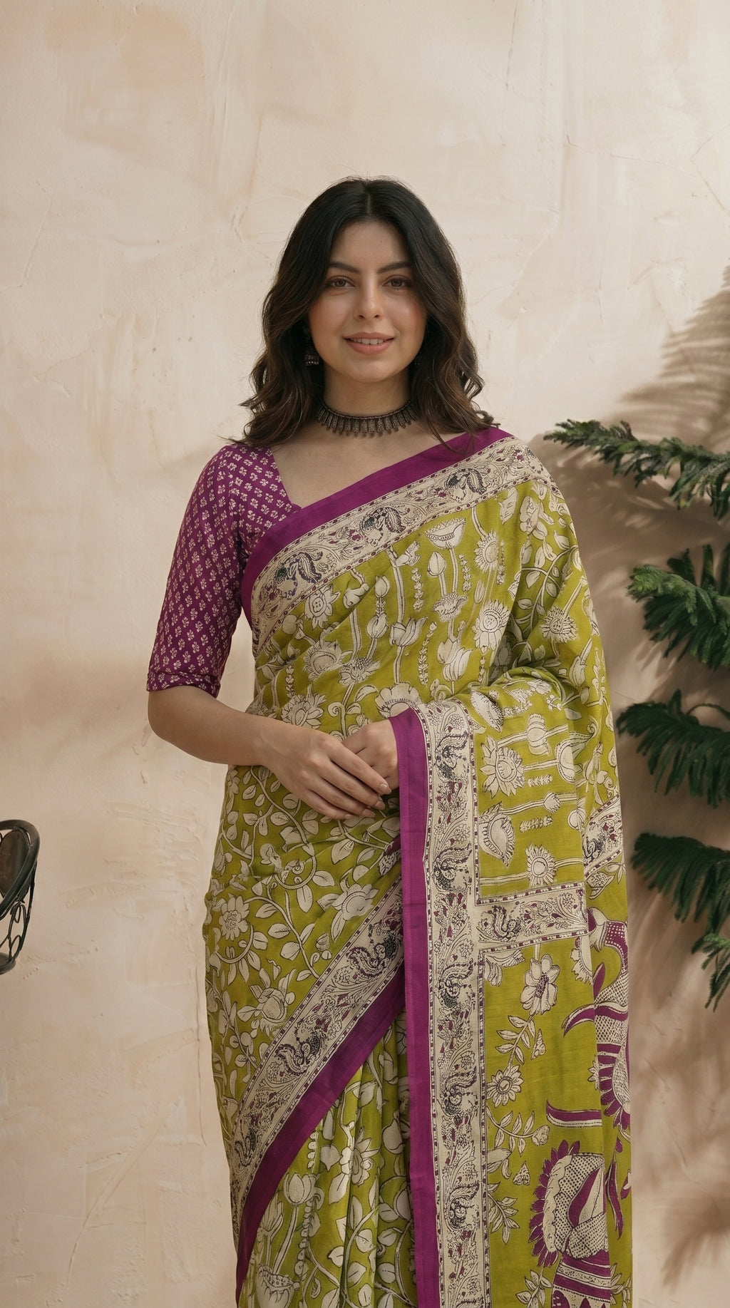 Light Green Saree
