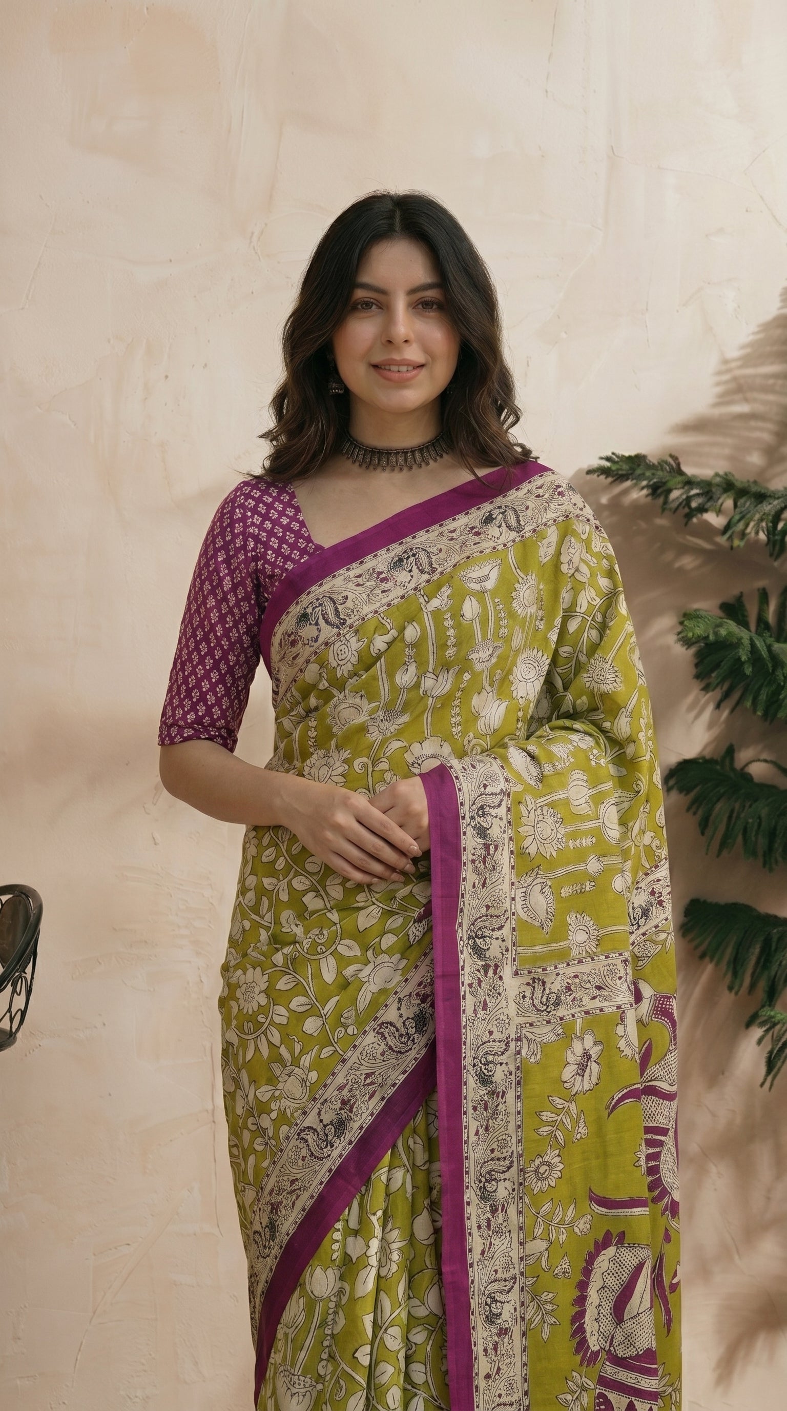 Light Green Saree