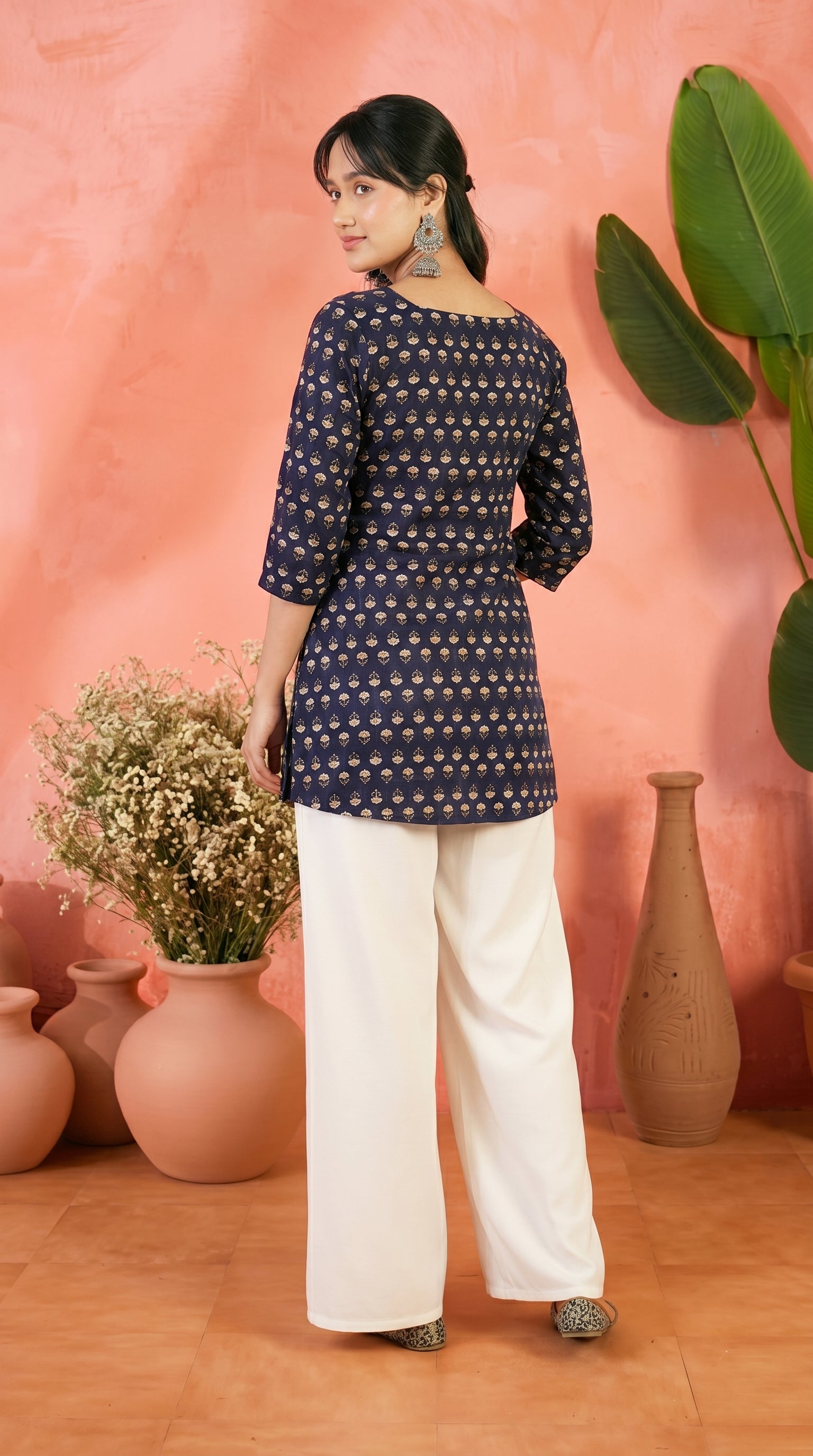 Blue Patti Design Saree