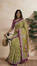 Light Green Saree