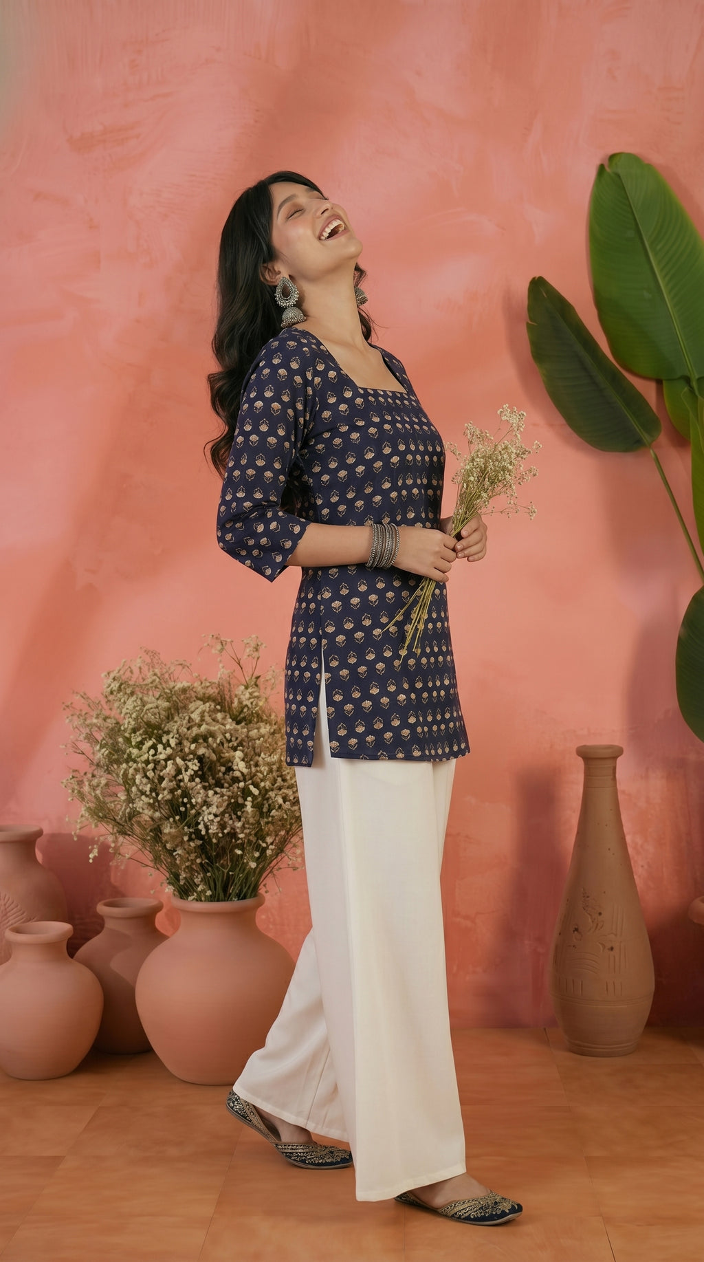 Blue Patti Design Saree