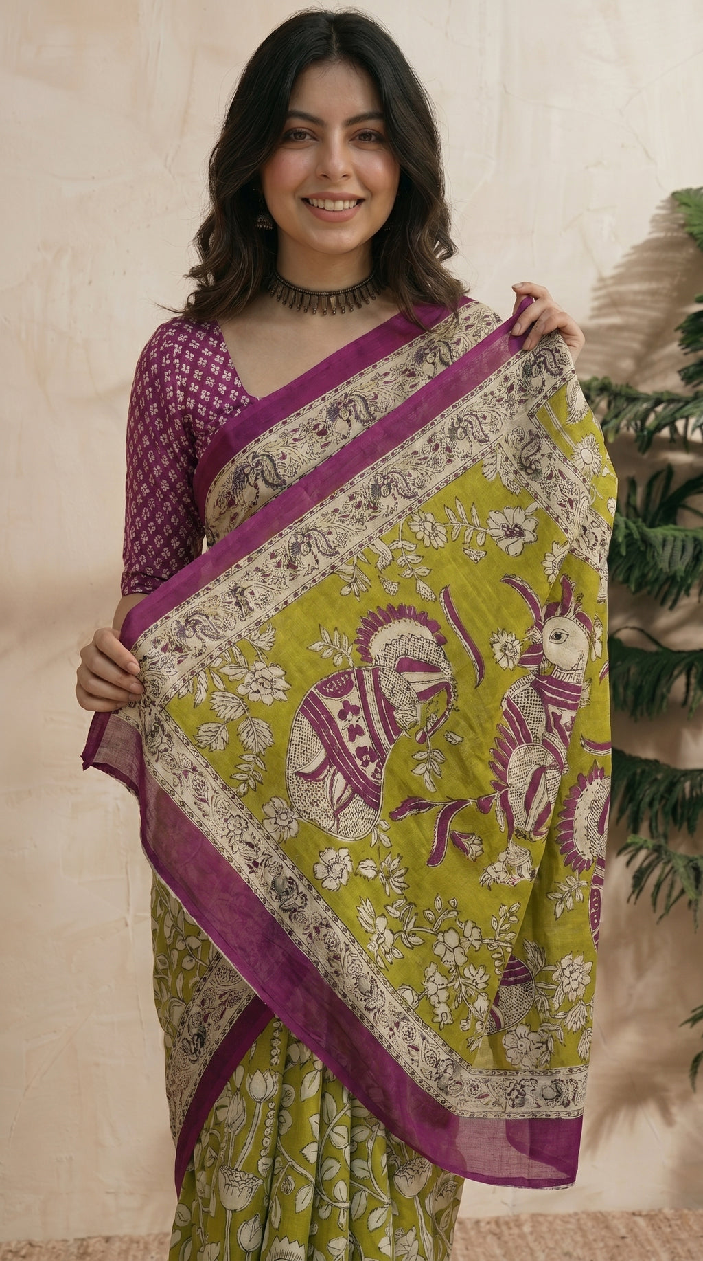 Light Green Saree