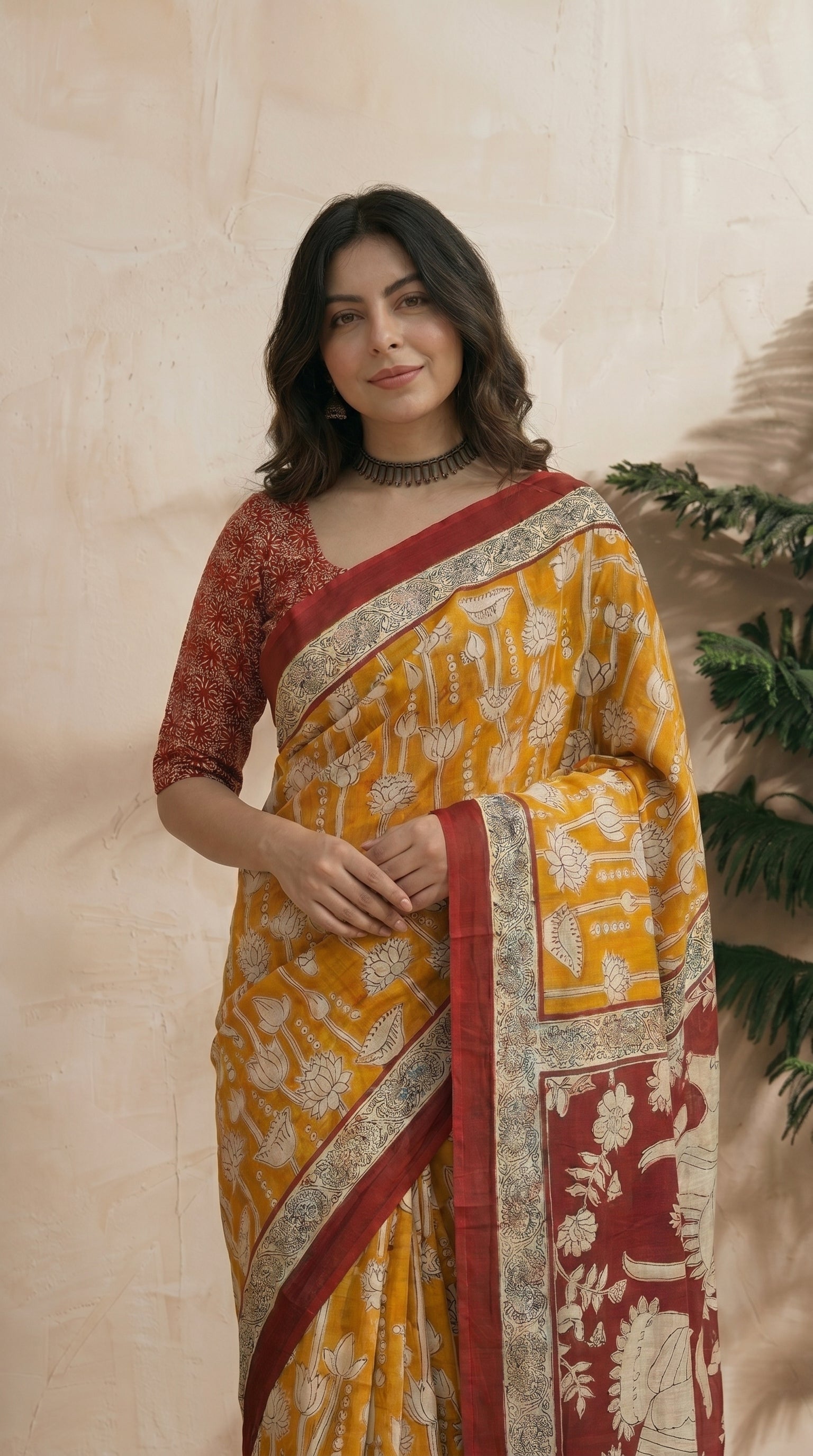 Yellow Saree